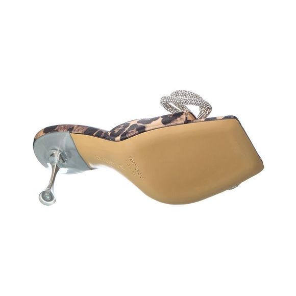 Mach & Mach Double Bow Satin Sandal - Picture 4 of 5